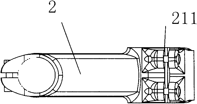 Improvement on adjustable bicycle head vertical rod