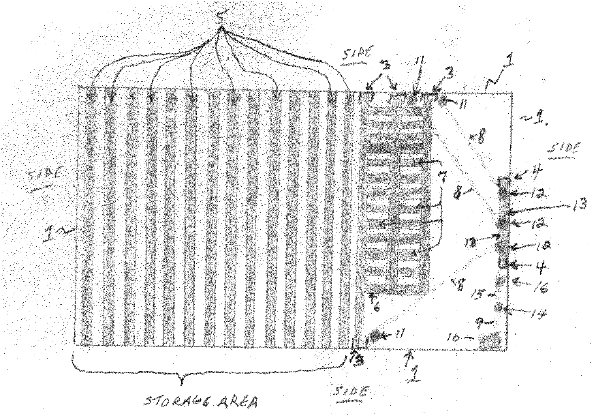 Lift And Storage Racking Apparatus For Human Remains