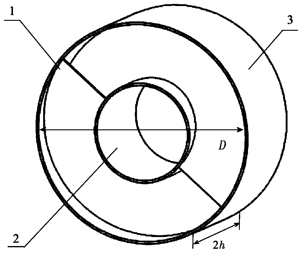 Broadband ventilation and sound insulation window unit structure and application thereof