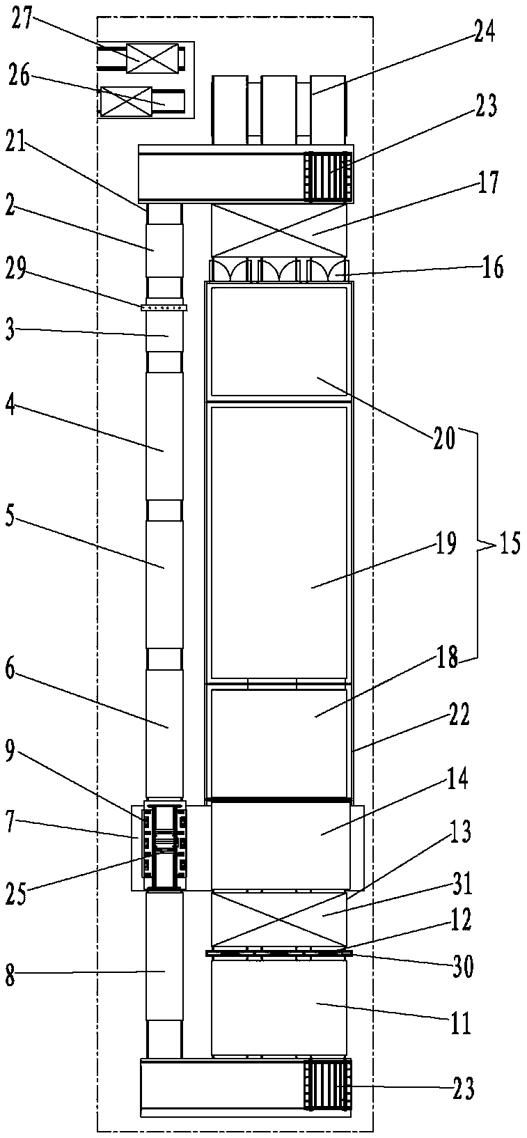 Prefabricated part comprehensive production line