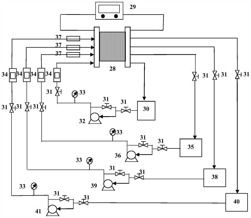 Method and device for synchronously separating active protein in egg white