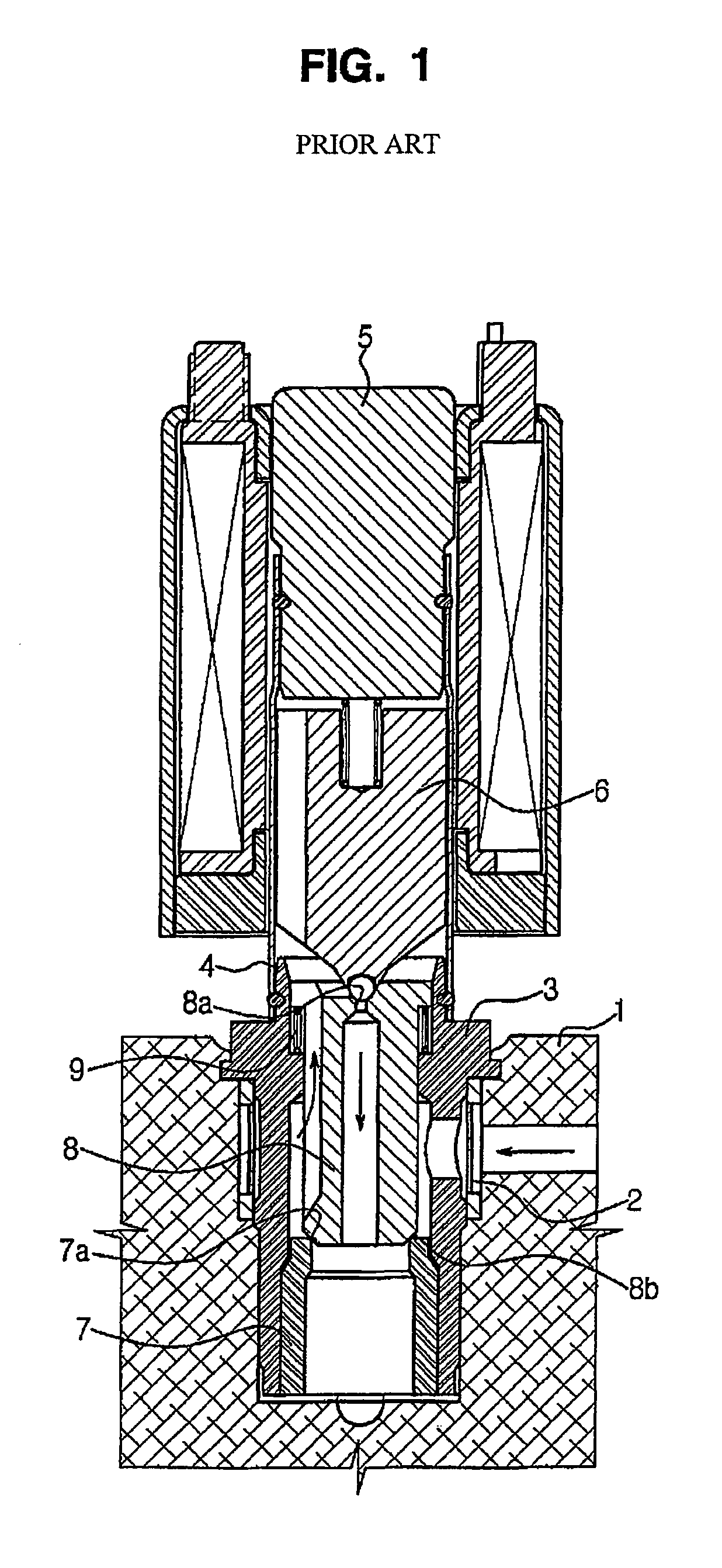 Solenoid valve for brake system