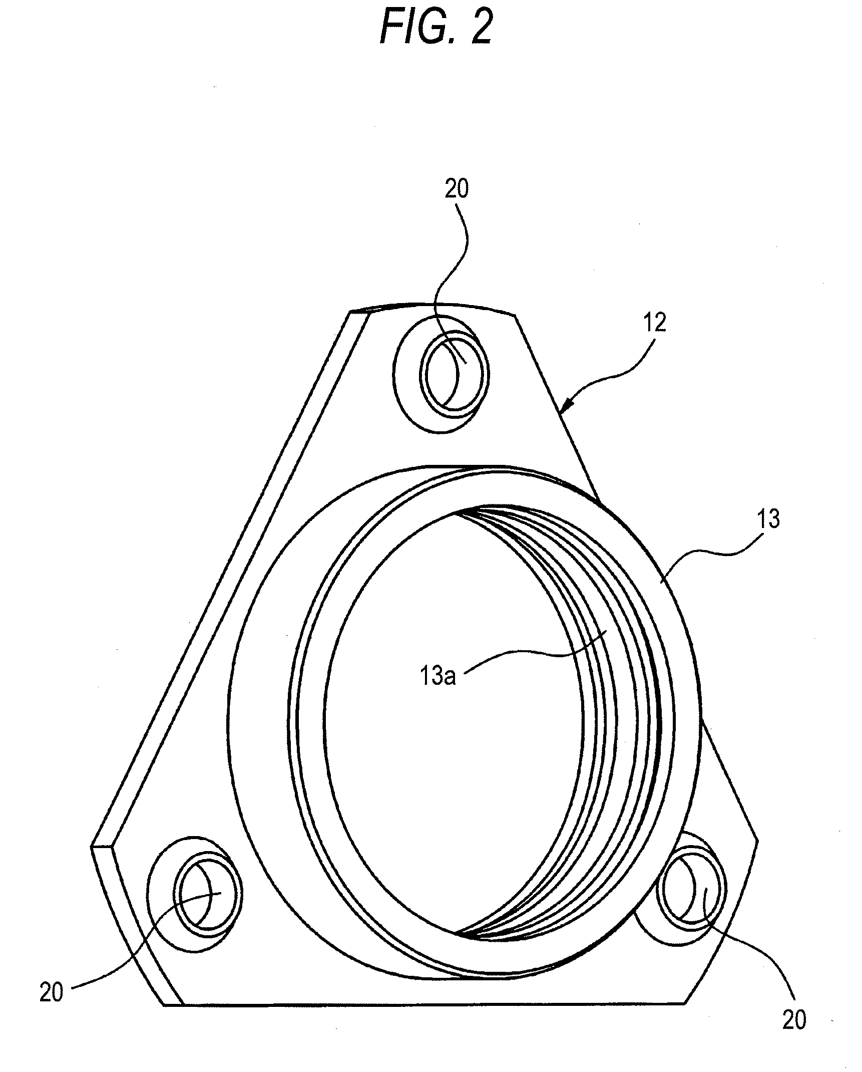 Assembling method of bearing unit