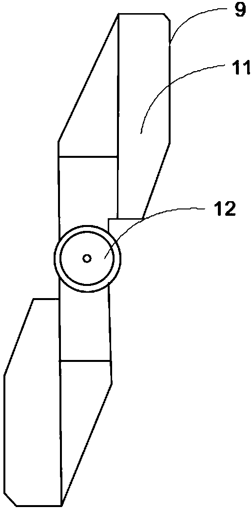 Cement stirring machine for cement brick fabrication