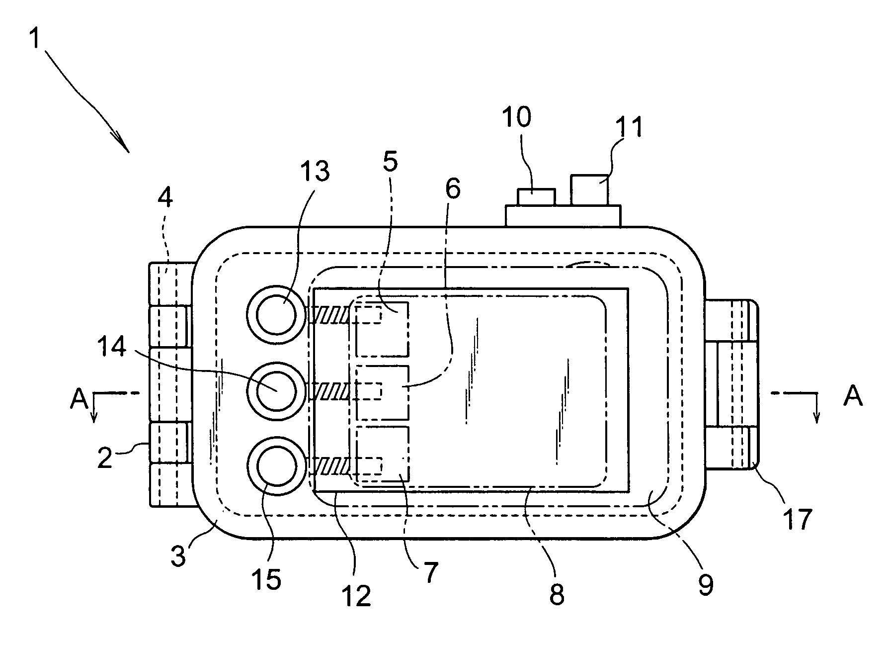 Camera housing