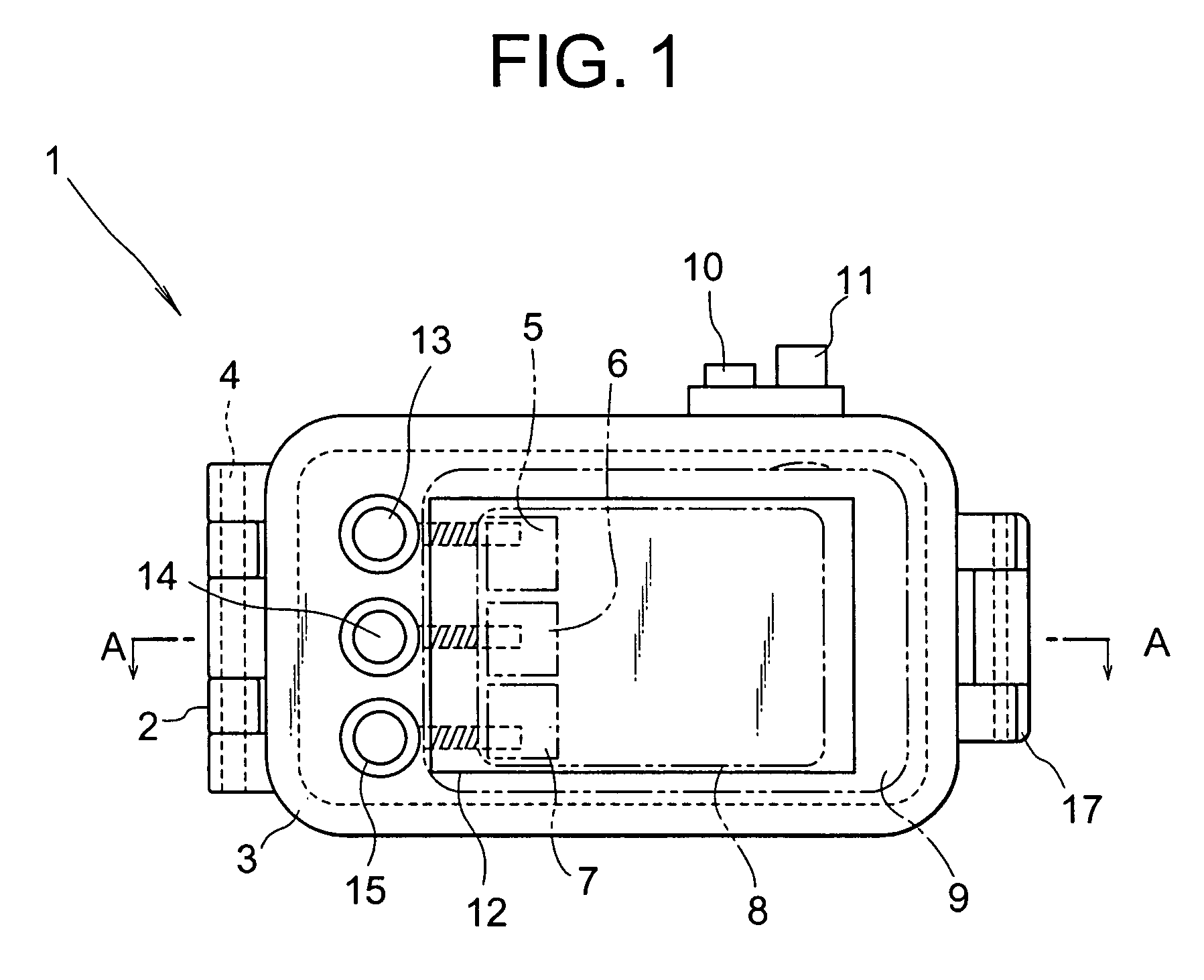 Camera housing