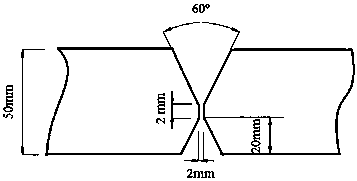 A gas-shielded welding method for high-strength steel thick plates of 1000mpa engineering machinery