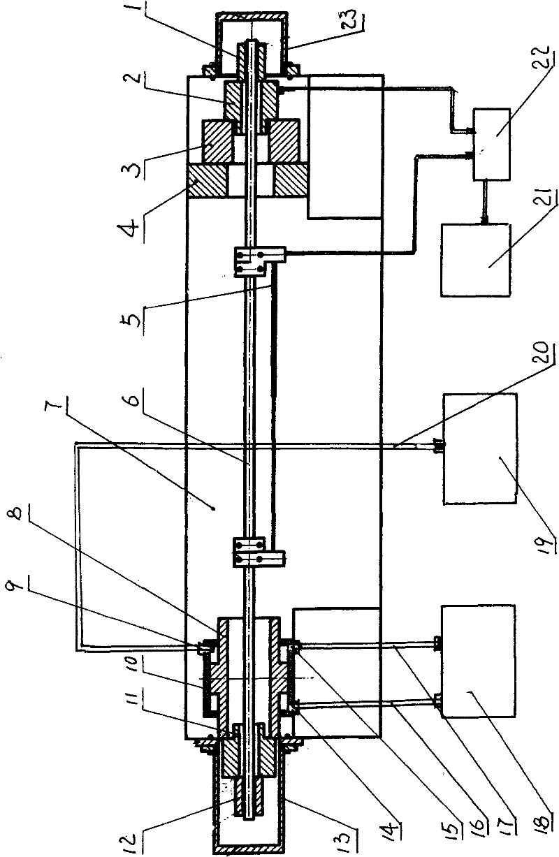 Test bench for prestressed anchor cable anchorage