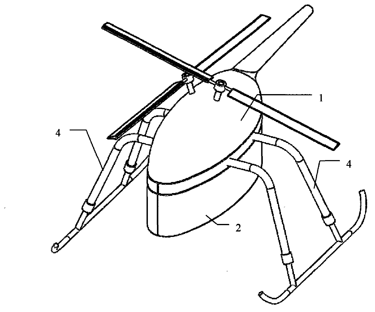 Modularized pilotless helicopter for task loads