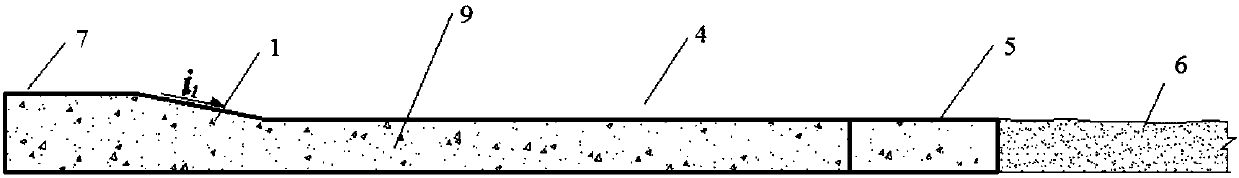 A multi-reverse slope stilling pool