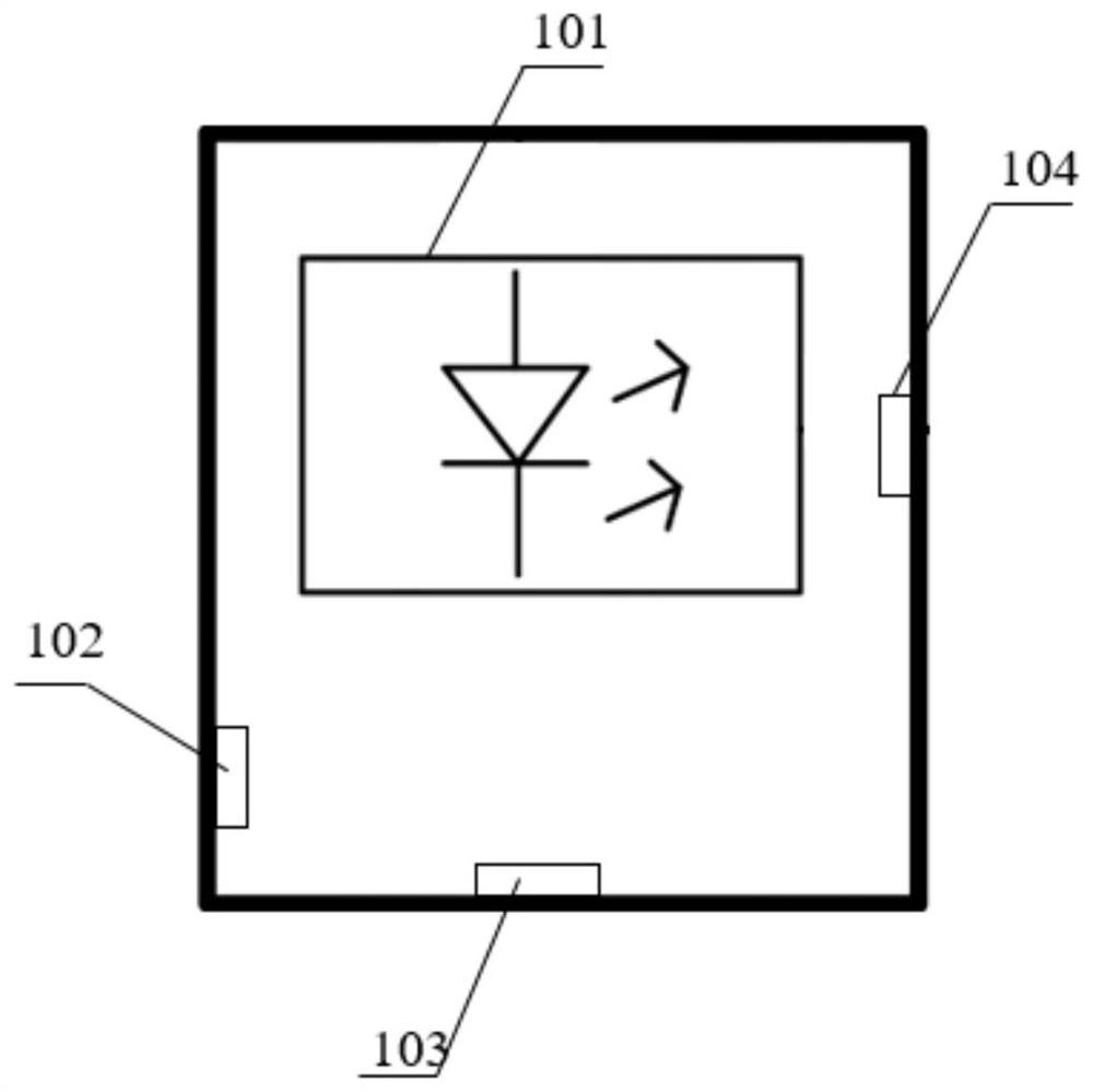 Ultra-weak fiber grating wavelength demodulation module