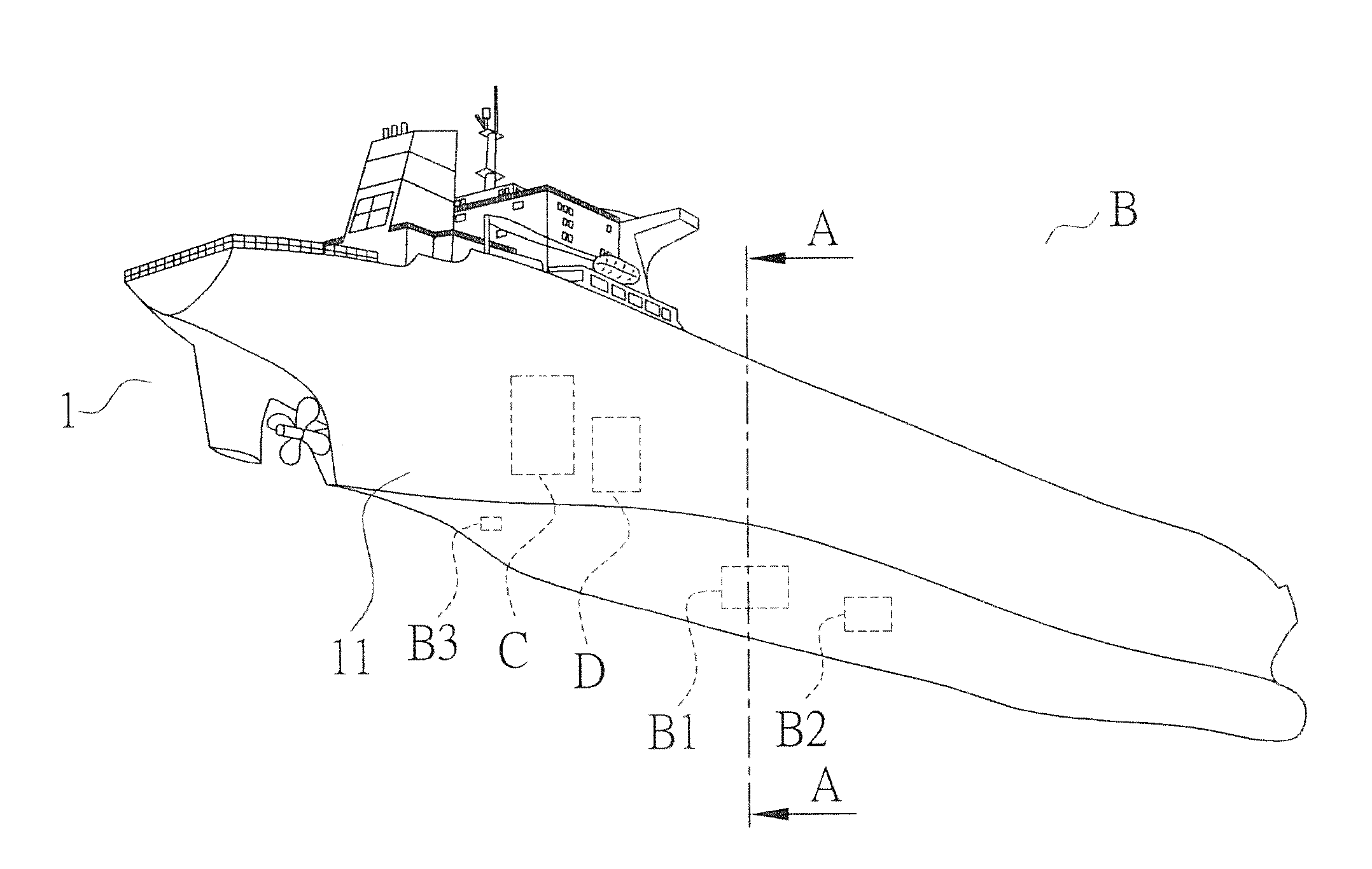 Apparatus using an electro-catalytic coating to reduce ship's friction and prevent biofouling