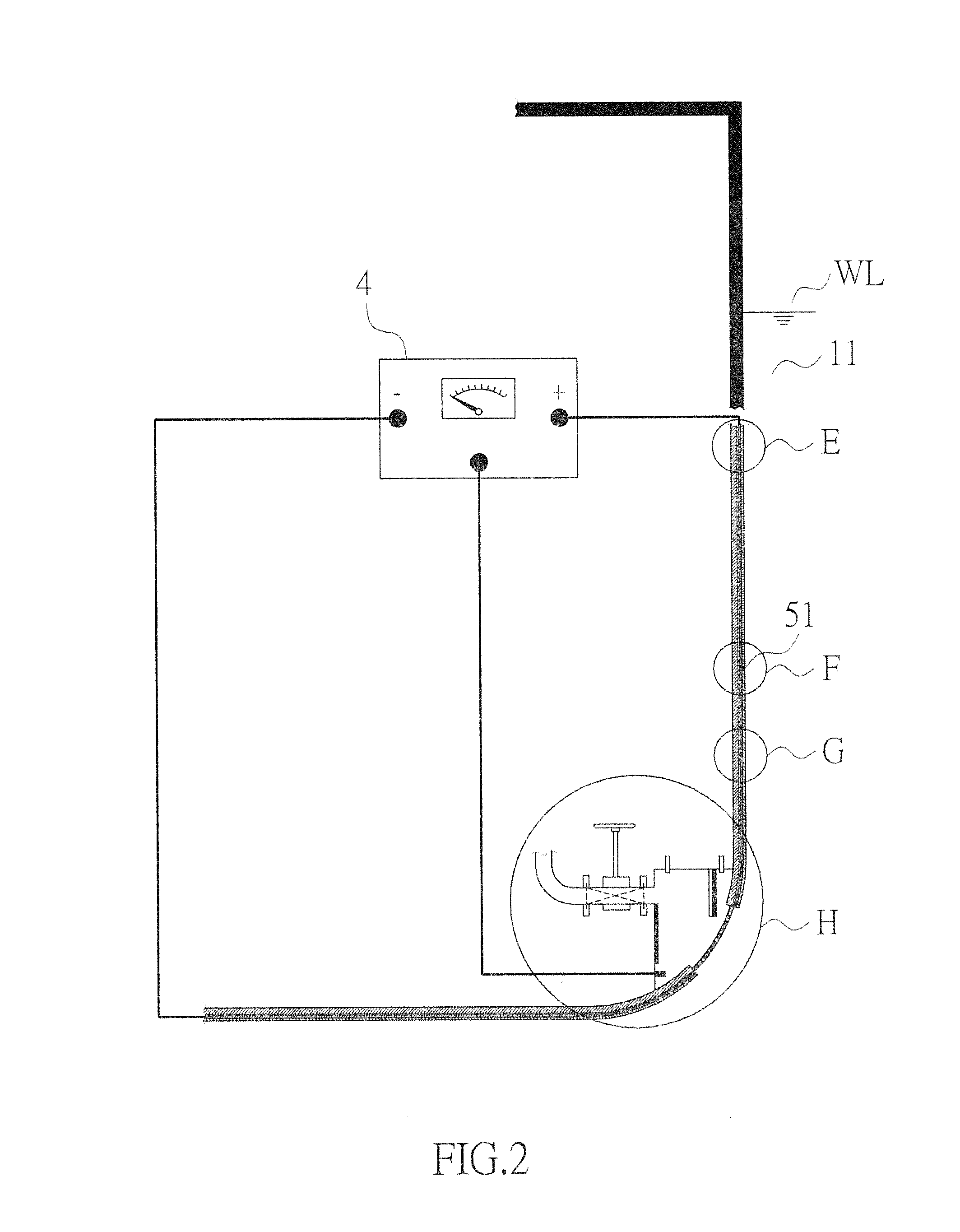 Apparatus using an electro-catalytic coating to reduce ship's friction and prevent biofouling