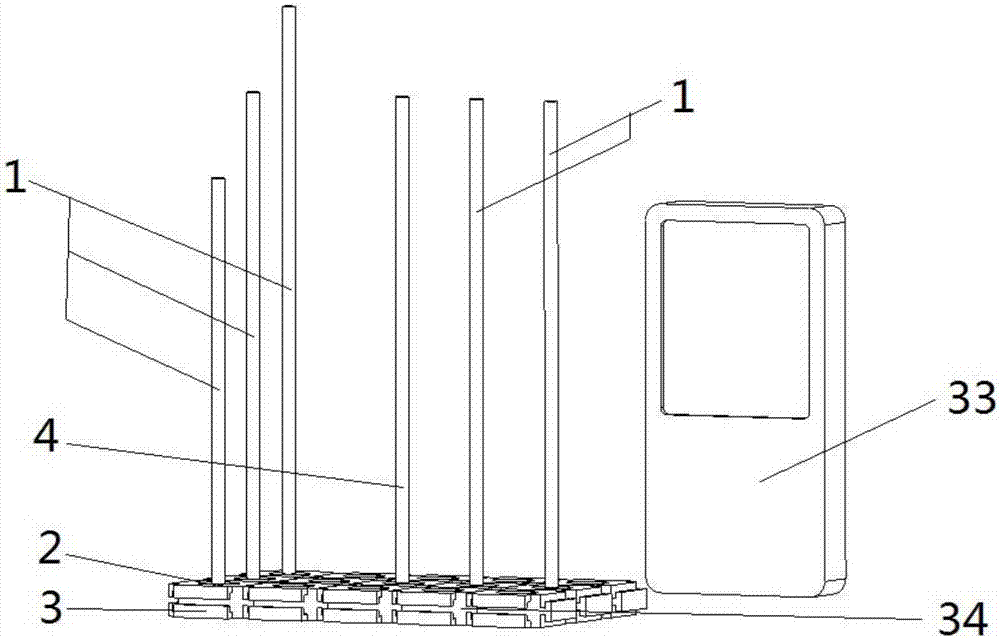 Multi-directional measuring apparatus and method for thermal conductivity of soil