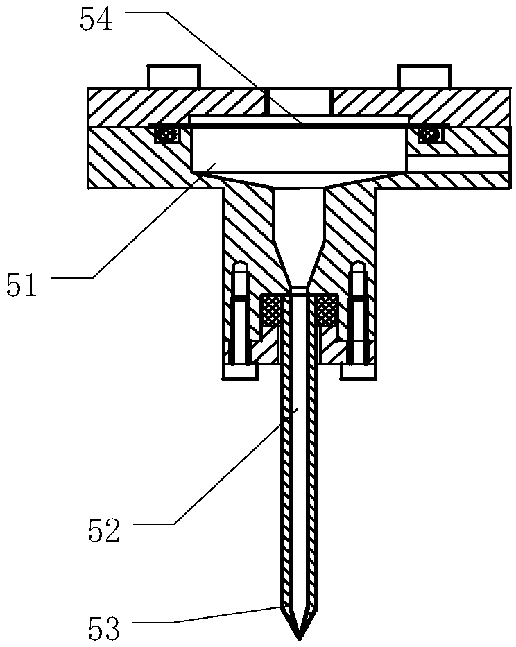 Single droplet evaporation experiment device