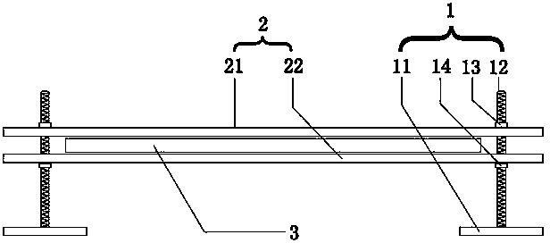 Concrete foundation embedded bolt bracket and embedding method for concrete foundation embedded bolts