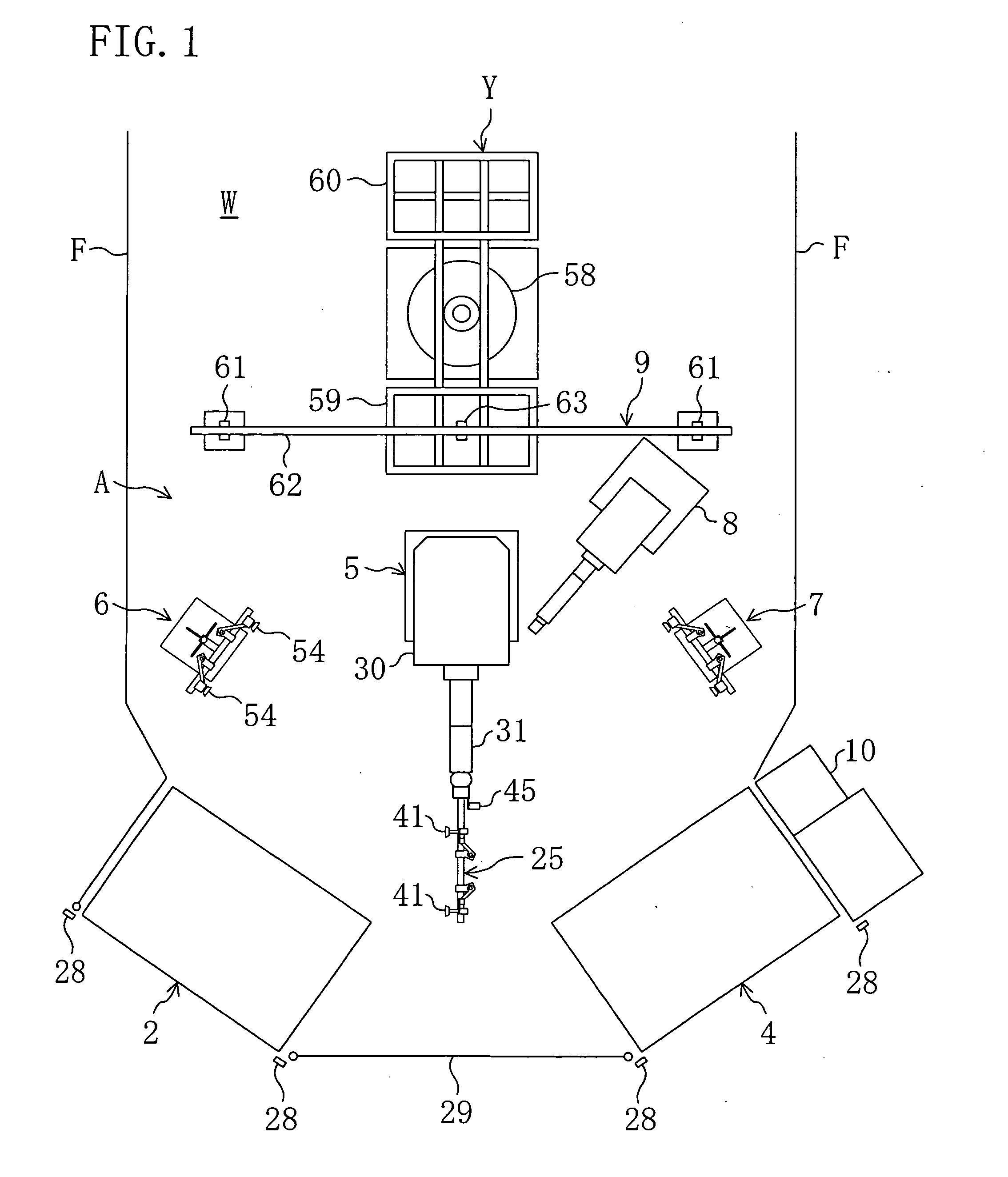 Work conveying method and conveying apparatus employing the conveying method