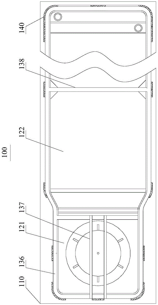 Extraction tank component