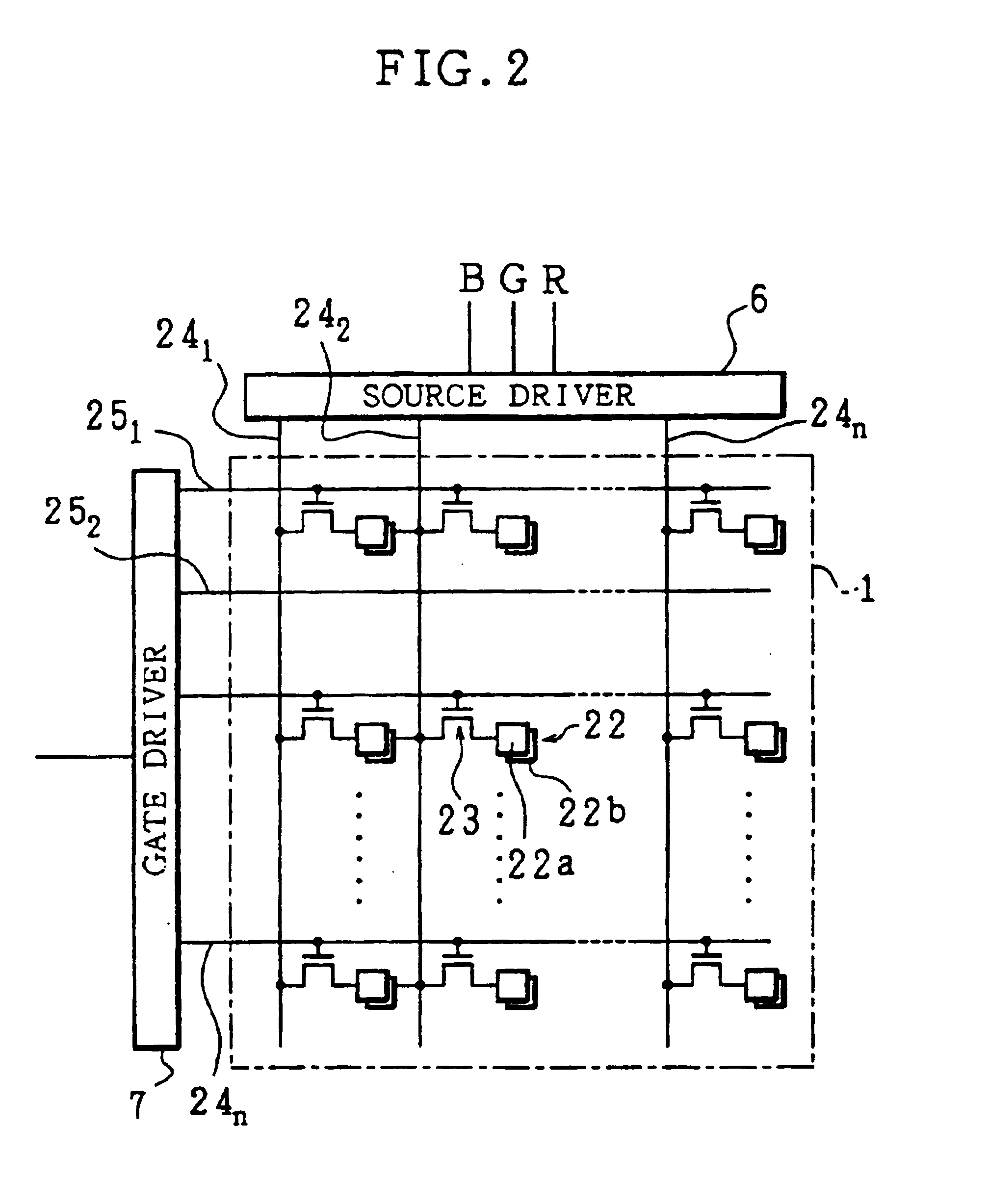 Erasing device for liquid crystal display image and liquid crystal display device including the same