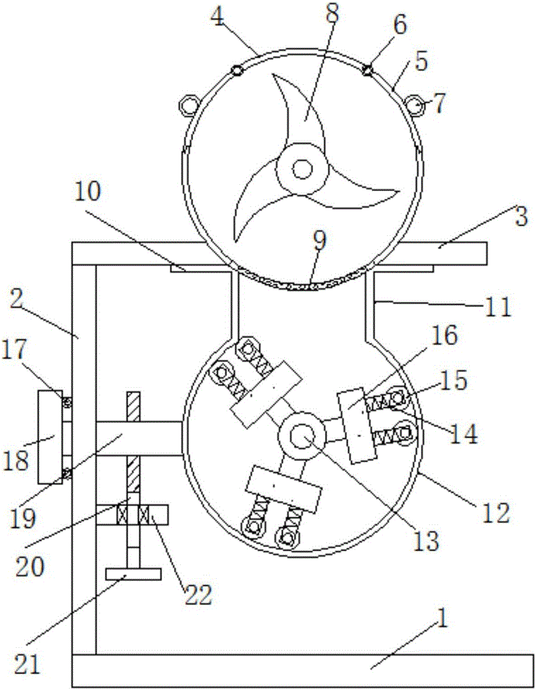 Crushing equipment for traditional Chinese medicine purification