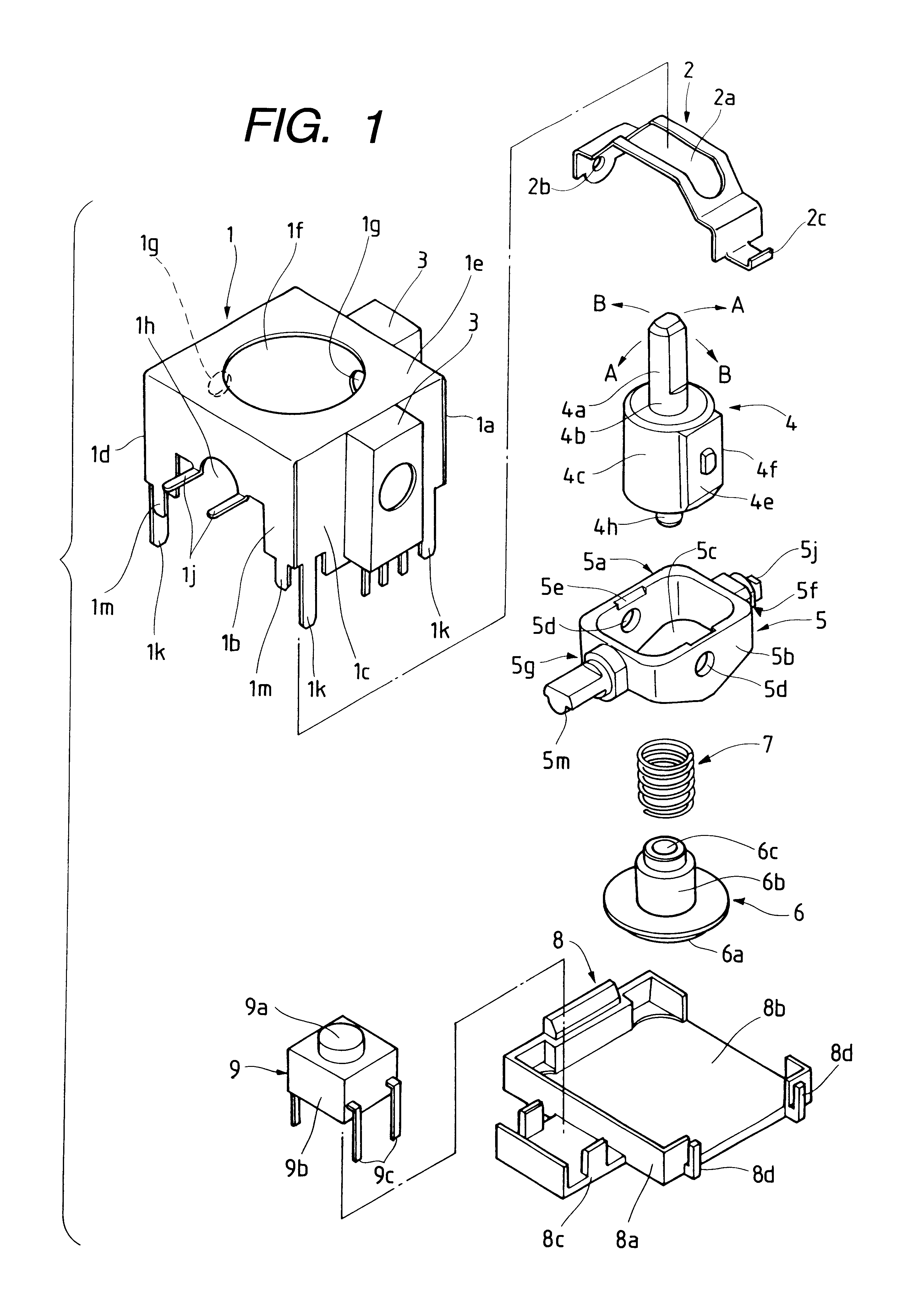 Multi-way input device