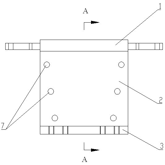 Precision forming mold for engineering composite material transmission pieces