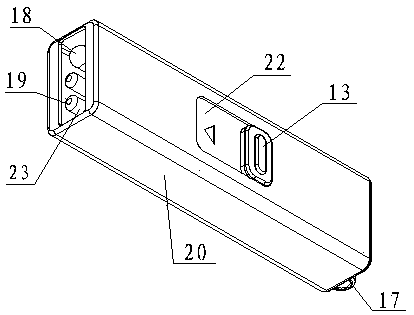 Pushing-out type portable arc igniter