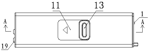 Pushing-out type portable arc igniter