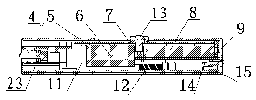 Pushing-out type portable arc igniter