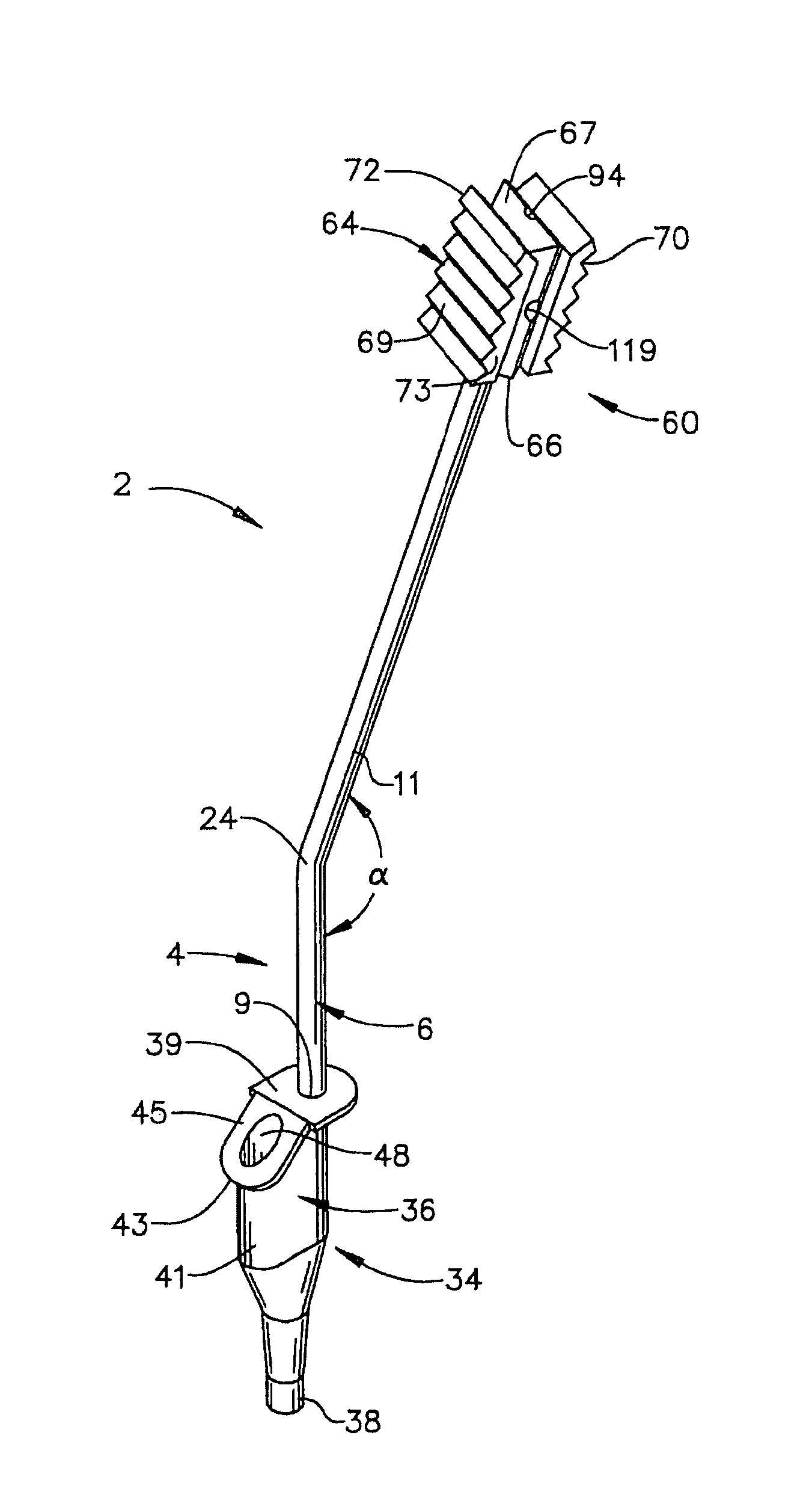 Oral suction swab