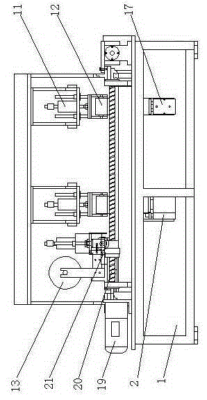 Four-side film covering machine