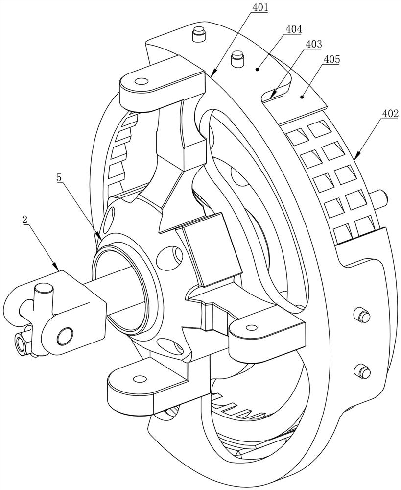 A car brake disc capable of rapidly cooling down