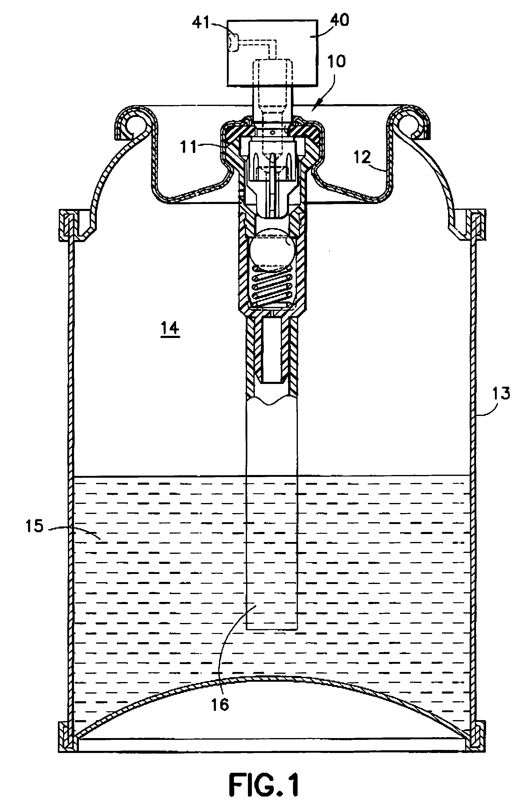 Automatic purging and easy dispensing aerosol valve system