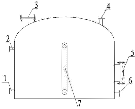 Acid adding device, as well as method and equipment for producing calcium chloride with acid adding device