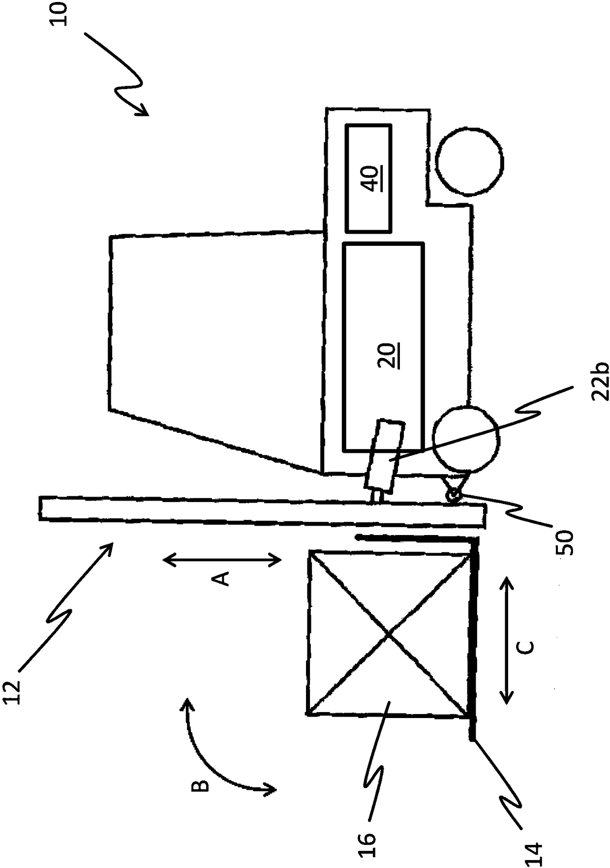 Industrial truck having a control unit for regulating the movement of a hydraulic cylinder, and method for controlling the same