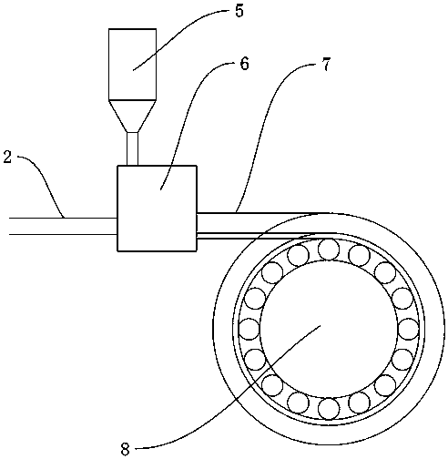 Double-plastic reinforced composite winding pipe