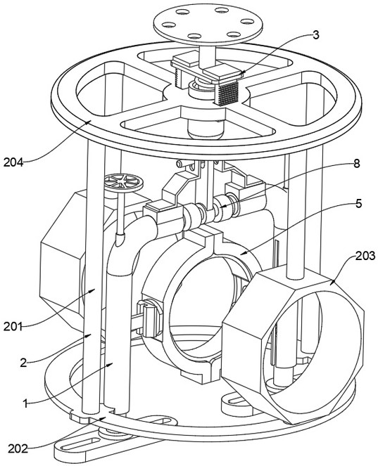 A method of assembling an anti-seismic support for civil engineering