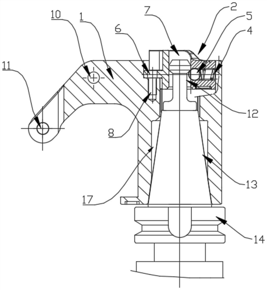 Knife pouch structure