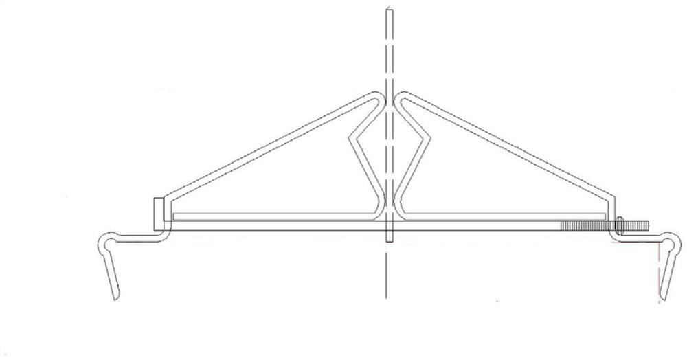 Argil brick hollow lattice wall construction method