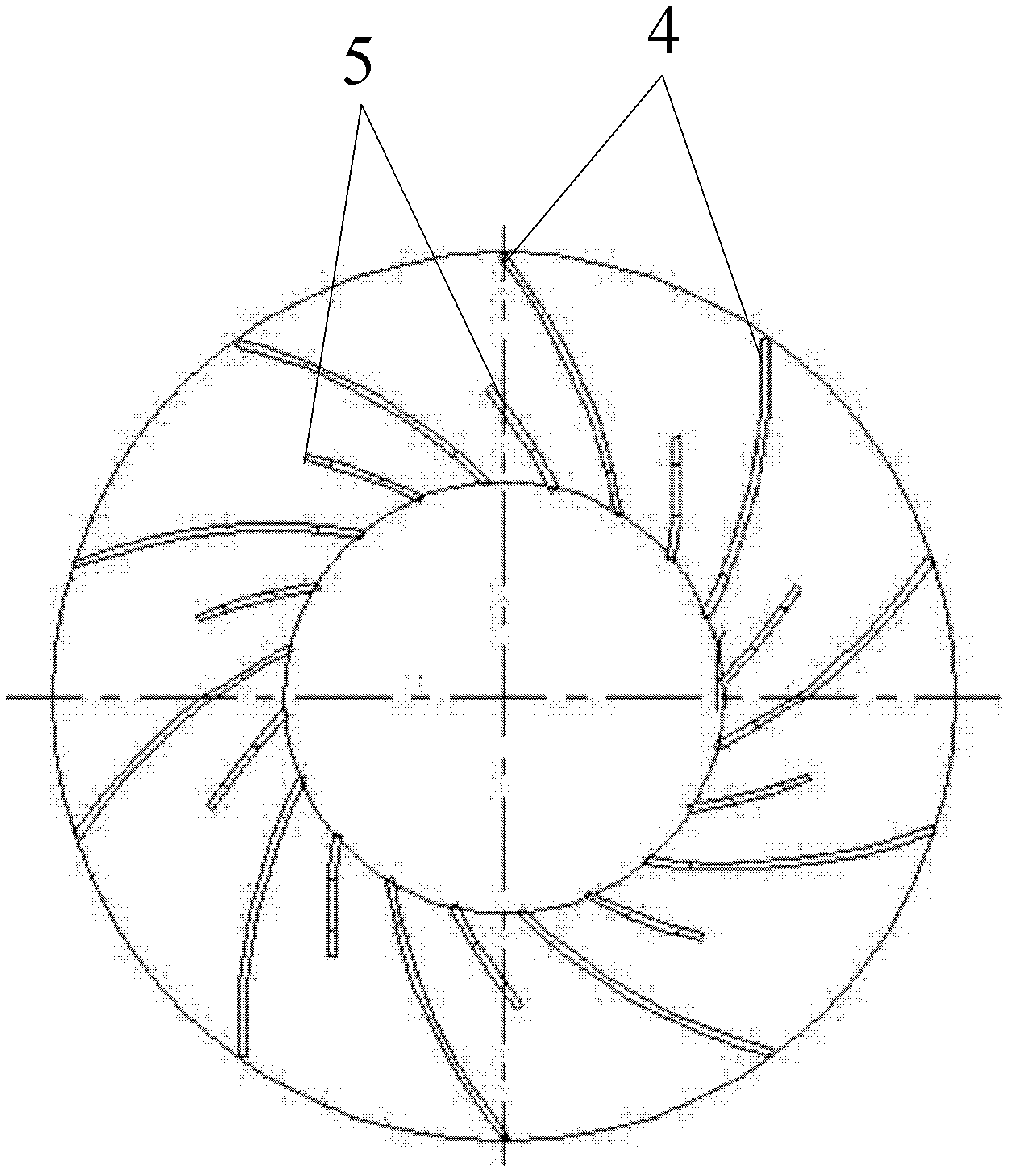 Centrifugal fan impeller and centrifugal fan