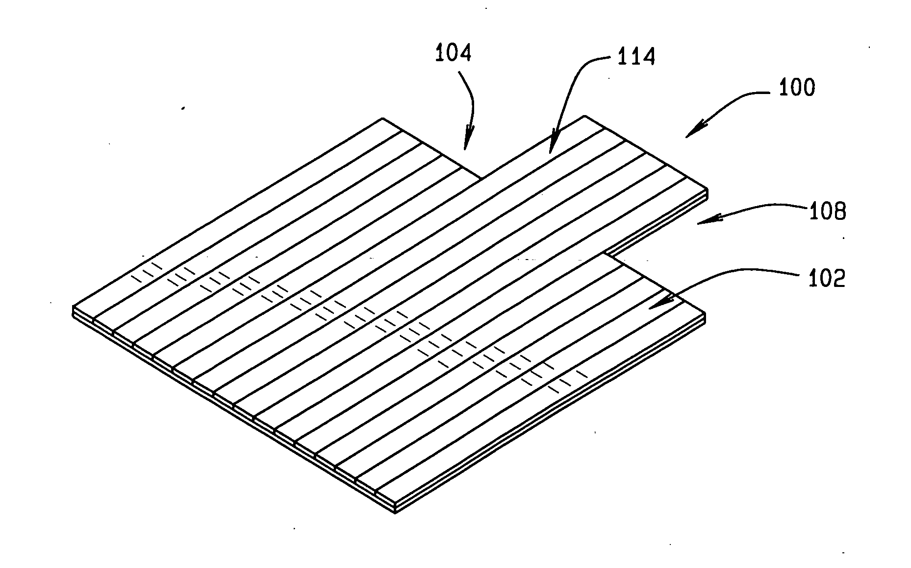 Flexible bamboo chair pad