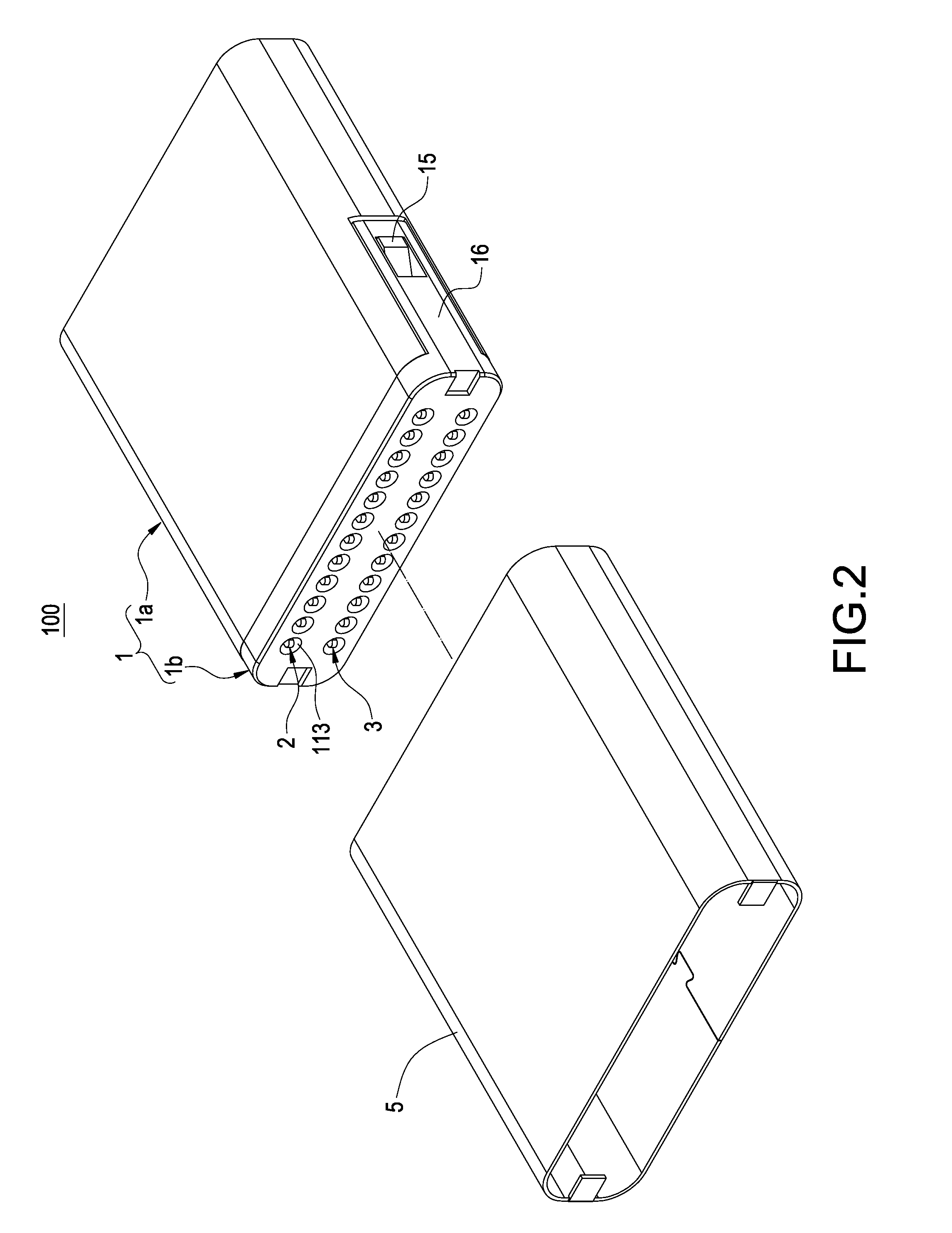 Probe-type connector