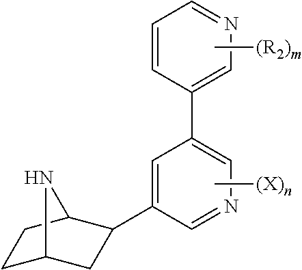 Nicotinic receptor compounds