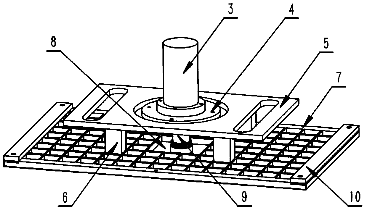 A variable-area implantation quick-release mechanism for underwater observation platforms