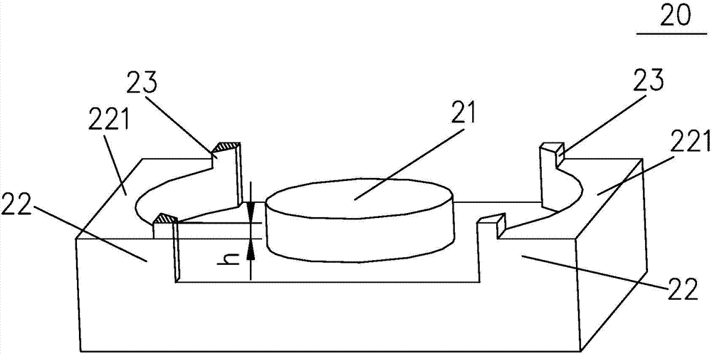 Magnetic element and iron cores thereof