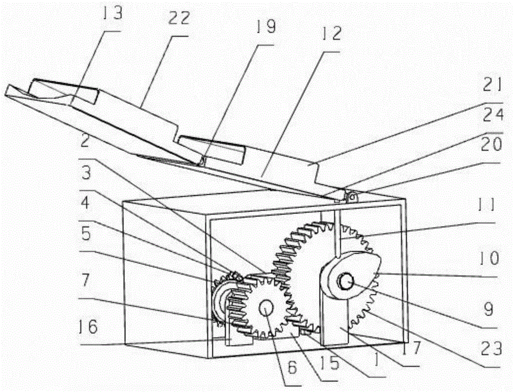 Portable electromechanical control scapulohumeral periarthritis prevention and rehabilitation device