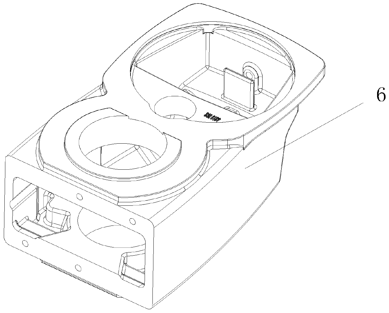 Tool clamp for multi-process machining of speed reducer housing part