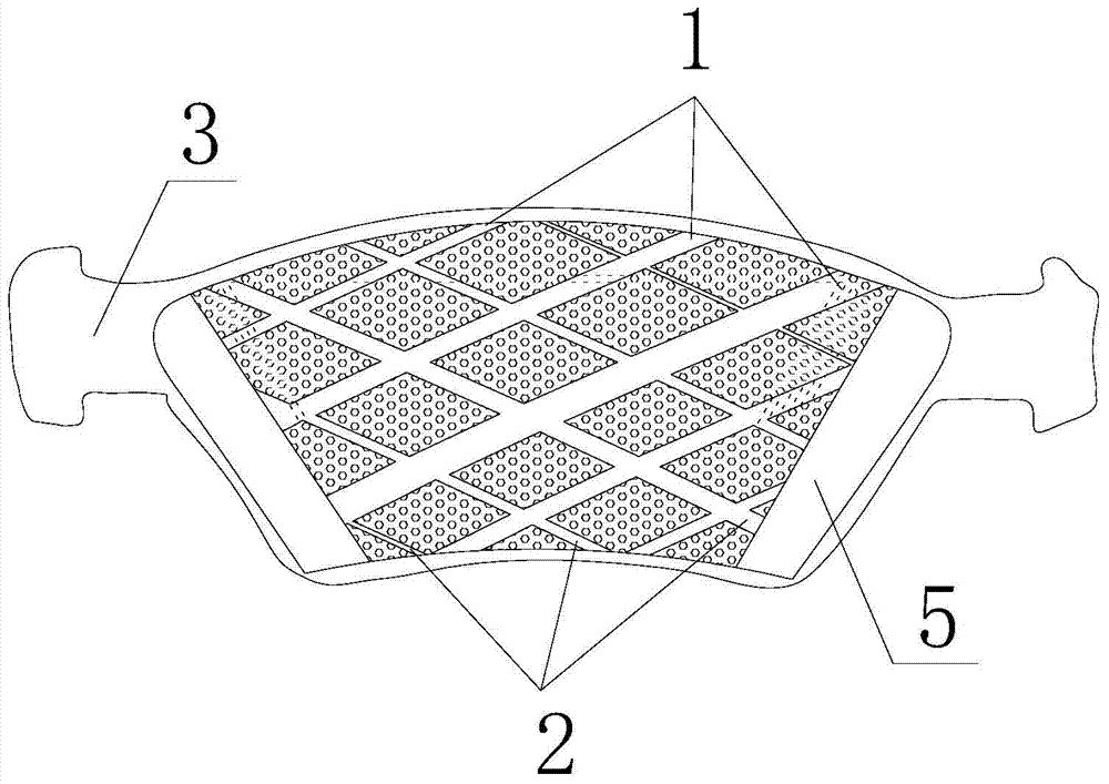 Heat-dissipation type wear-resistant brake pad