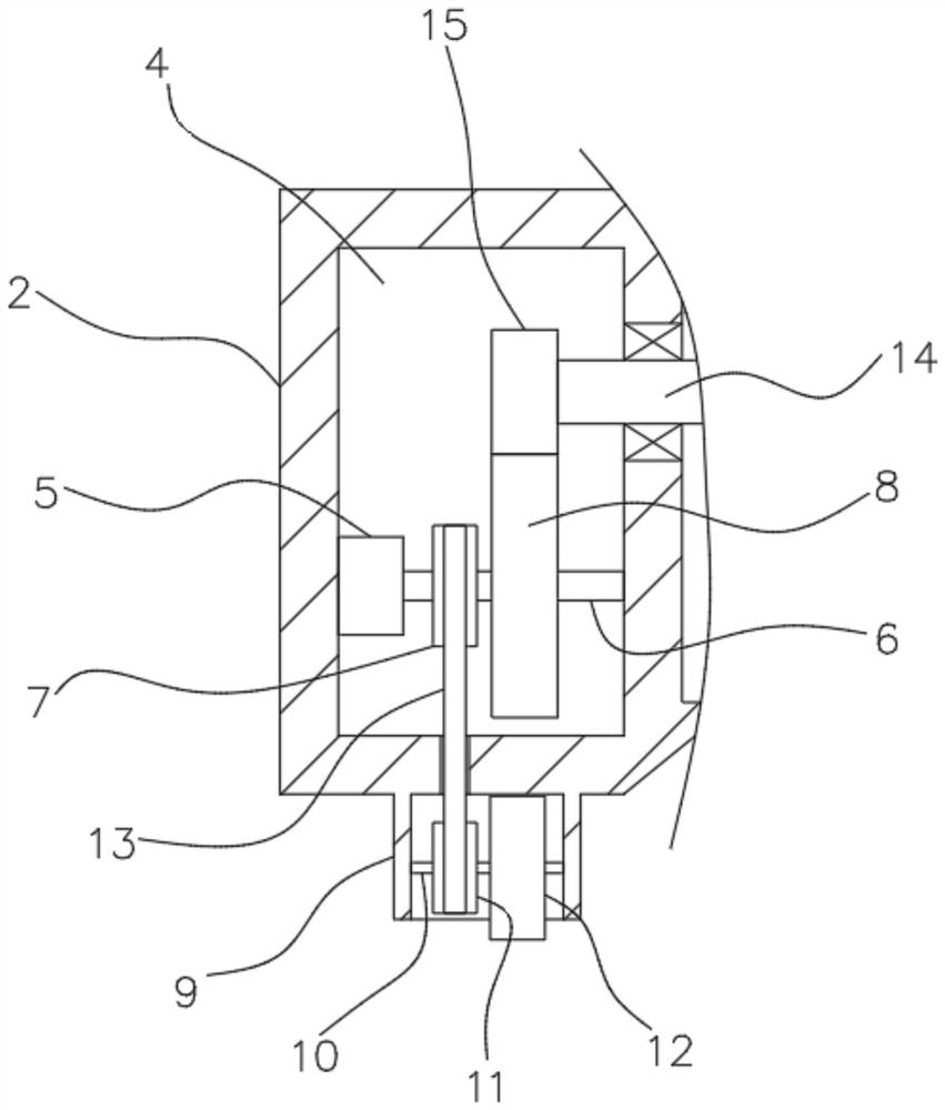 Floor tile laying knocking device