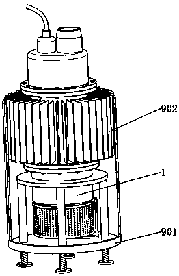 Oil pump with anti-blocking function